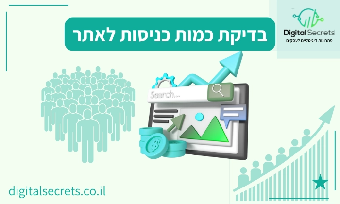 בדיקת כמות כניסות לאתר