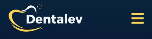 הדר טלפון עם לוגו דנטלב ותפריט המבורגר